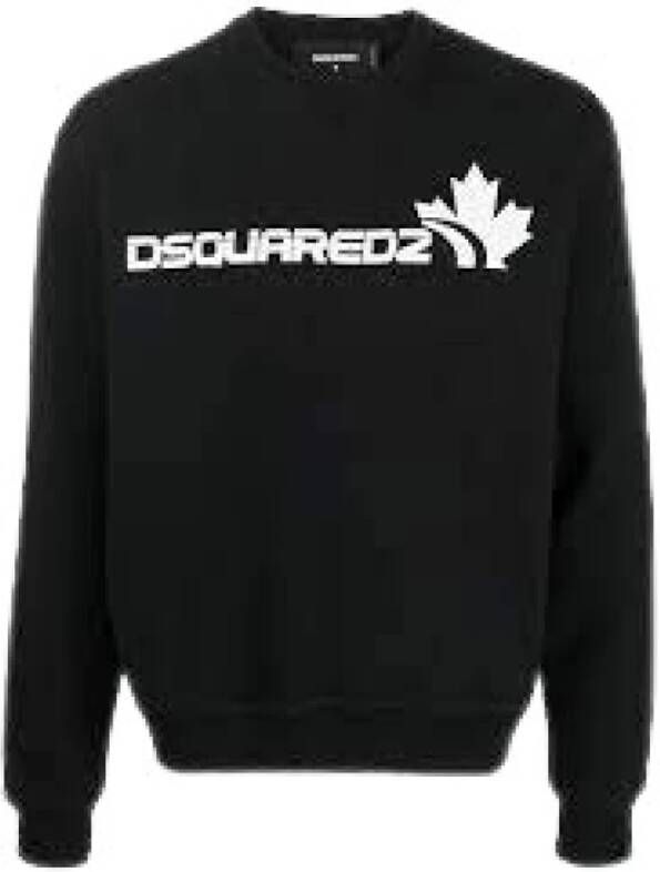 Dsquared2 Heren Upgrade Sweatshirt Black Heren