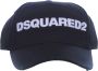Dsquared2 Honkbalpet met geborduurd logo met reliëf Zwart Unisex - Thumbnail 1