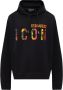 Dsquared2 Iconische Palmboom Sunset Hoodie Black Heren - Thumbnail 1