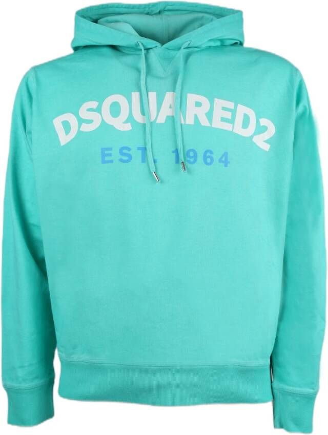 Dsquared2 Sweatshirt Blue Heren