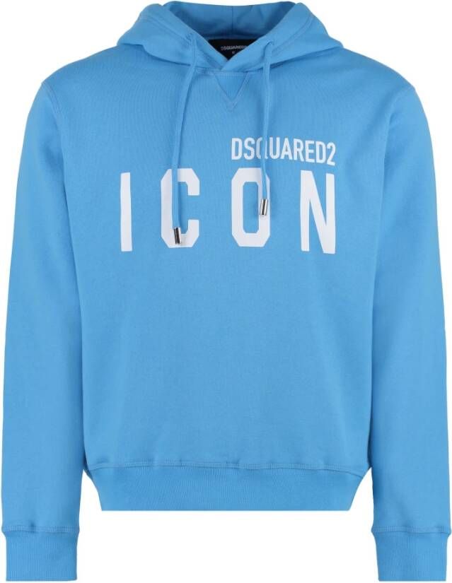 Dsquared2 Hoodies Blauw Heren