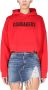 Dsquared2 Hoodies Rood Dames - Thumbnail 1