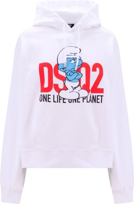 Dsquared2 Hoodies Wit Dames