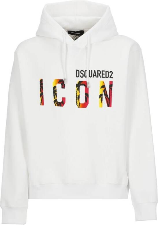 Dsquared2 Hoodies Wit Heren