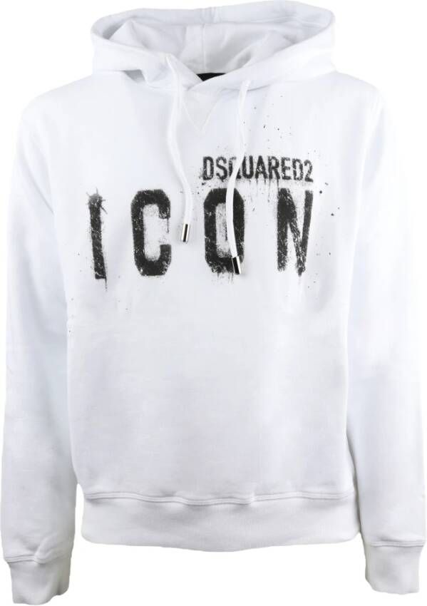 Dsquared2 Felpa Sweatshirt White Heren