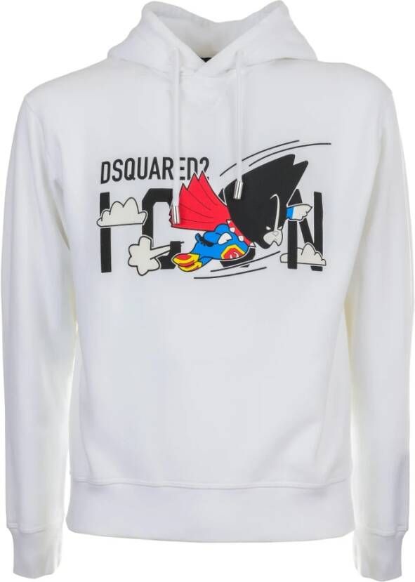 Dsquared2 Sweatshirts White Heren
