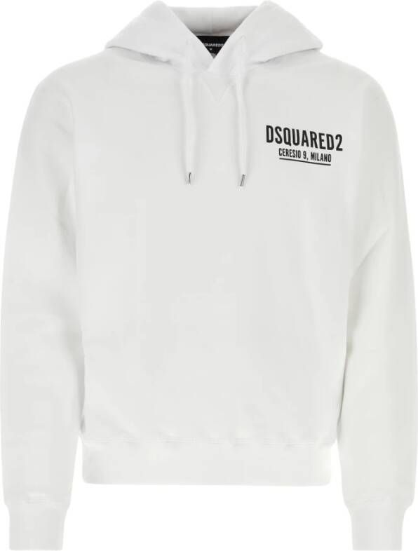 Dsquared2 Hoodies White Heren