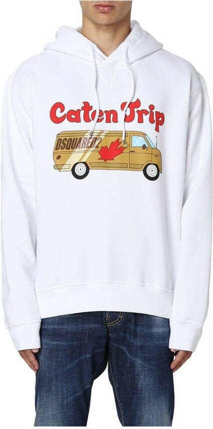 Dsquared2 Capuchon White Heren