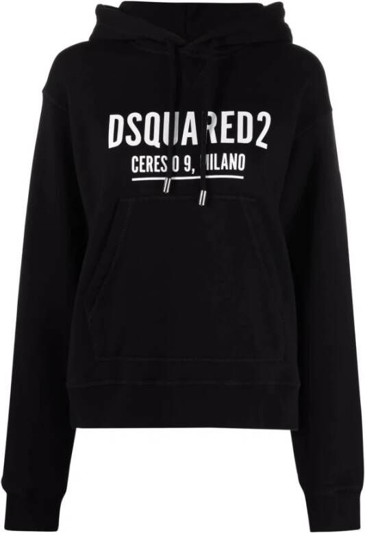 Dsquared2 Hoodies Zwart Dames