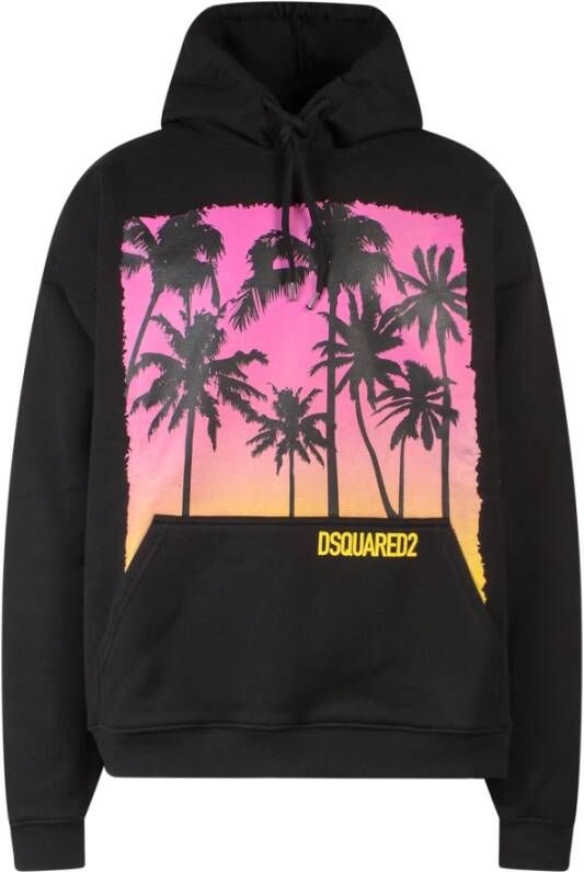 Dsquared2 Hoodies Zwart Heren