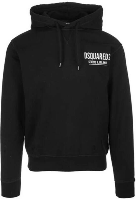Dsquared2 Zwarte Ceresio hoodie Black Heren
