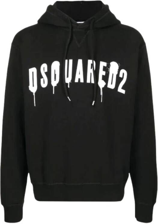 Dsquared2 Hoodies Zwart Heren