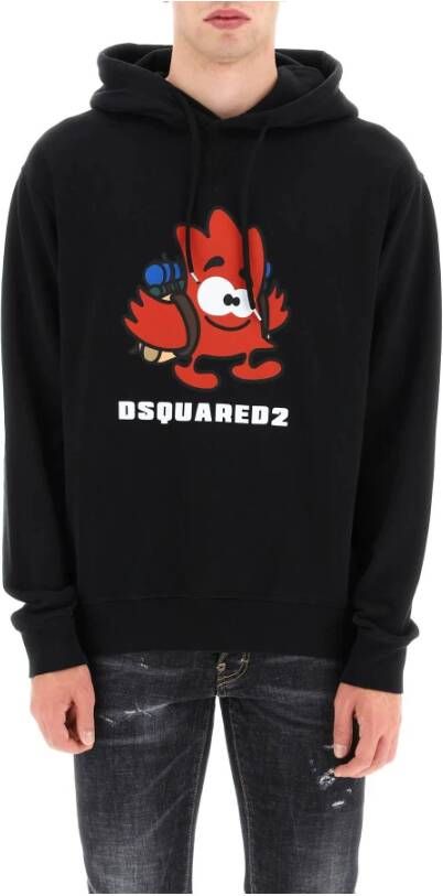 Dsquared2 Capuchon Black Heren