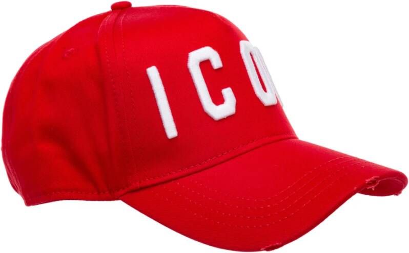 Dsquared2 Icon Hat Rood Heren
