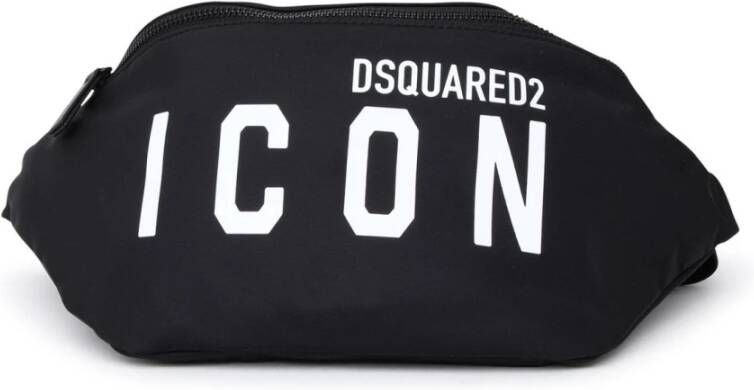 Dsquared2 Icon in blackylon icon Zwart Heren