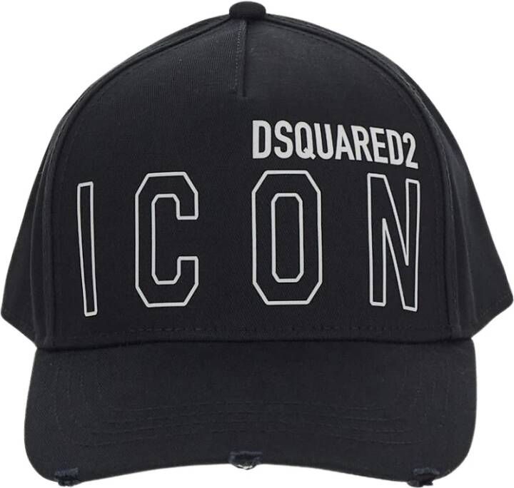 Dsquared2 Icon Logo Baseball Hat Zwart Heren