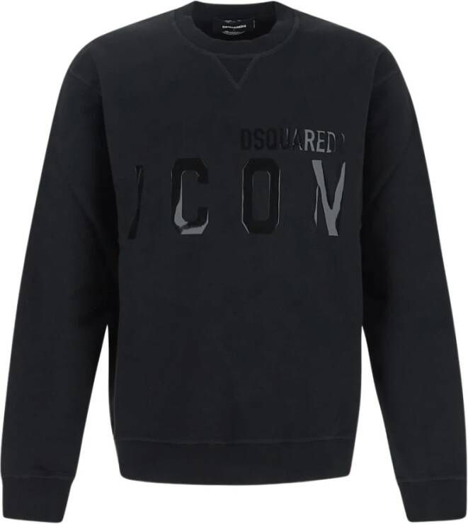 Dsquared2 Icon Logo Sweatshirt Zwart Heren