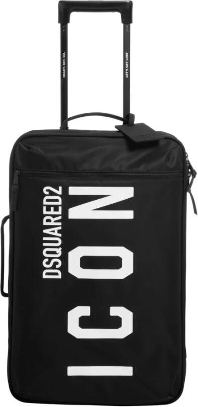 Dsquared2 Icon Suitcase Zwart Heren