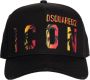Dsquared2 Iconische Baseballpet met Gesp Sluiting Black Unisex - Thumbnail 3
