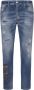 Dsquared2 Icon Sunset Skater Slim-fit Jeans Blauw Heren - Thumbnail 3