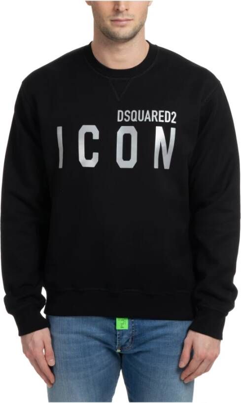 Dsquared2 Icon Sweatshirt Zwart Heren