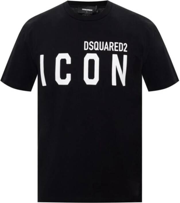 Dsquared2 Icon T-shirt Zwart Heren