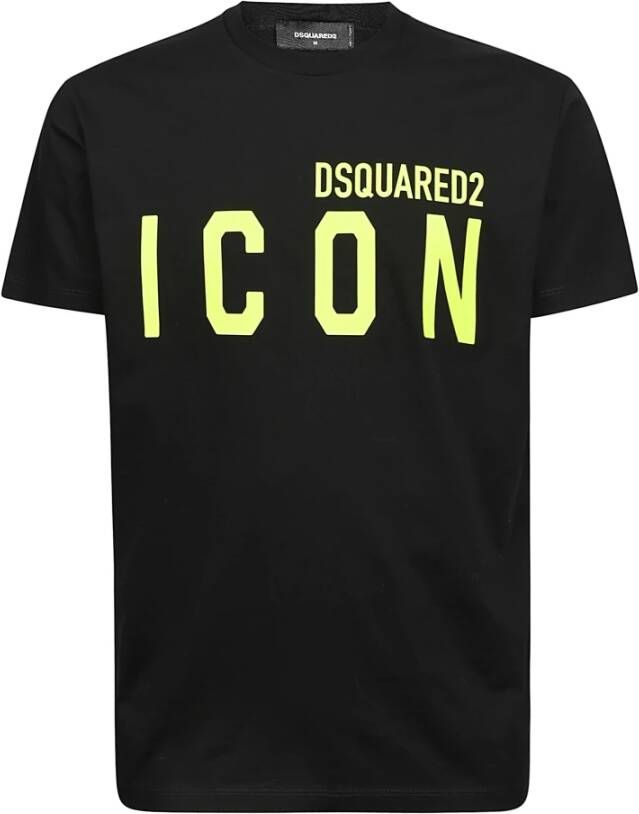 Dsquared2 Iconische T-shirts en Polos van Black Heren
