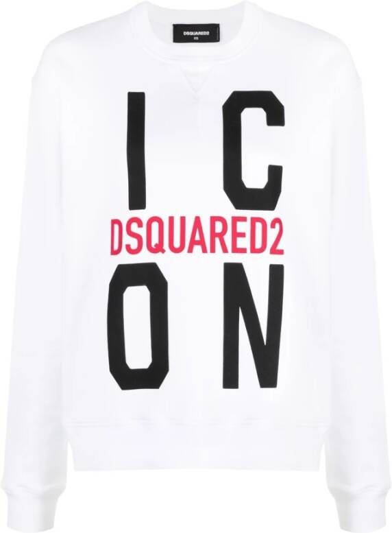 Dsquared2 Icoon sweatshirt Wit