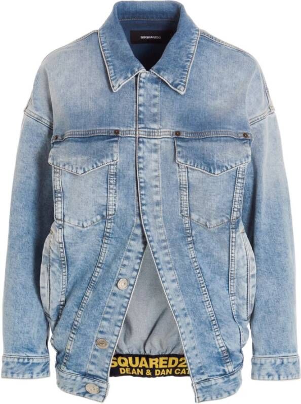 Dsquared2 Jackets Blauw Dames