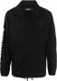 Dsquared2 Zwarte Logo Print Jas Regular Fit Black Heren - Thumbnail 3