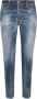 Dsquared2 Slim-fit Blauwe Jeans met Verweerde Details Blauw Heren - Thumbnail 1