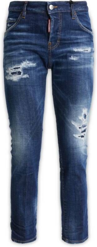 Dsquared2 Jeans Blauw Dames