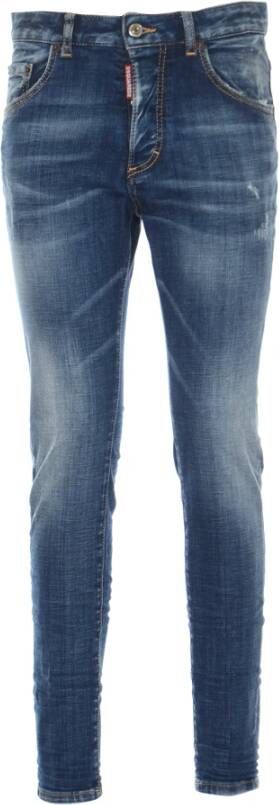 Dsquared2 Slim-Fit Jeans voor Vrouwen Blauw Dames
