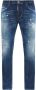 Dsquared2 Skater Fit Jeans Italiaans Gemaakt Slim-Fit Denim Blauw Heren - Thumbnail 6