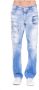 Dsquared2 Ontspannen Blauwe Jeans met Overdreven Effecten Blauw Heren - Thumbnail 3