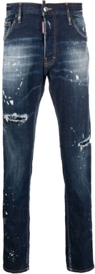 Dsquared2 Jeans Blue Blauw Heren