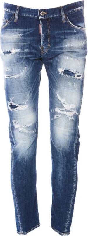 Dsquared2 Jeans Blue Blauw Heren