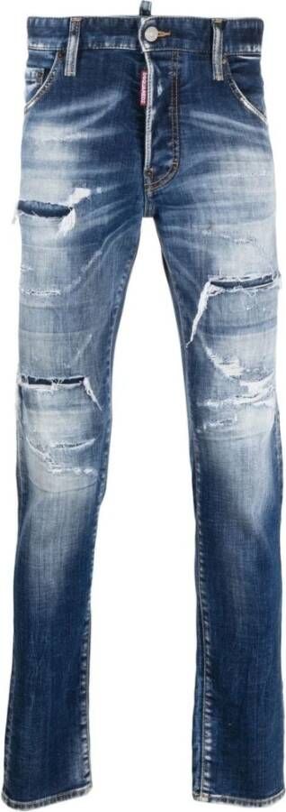 Dsquared2 Jeans Blue Blauw Heren