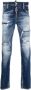 Dsquared2 Blauwe Versleten Slim-Fit Jeans Blauw Heren - Thumbnail 5