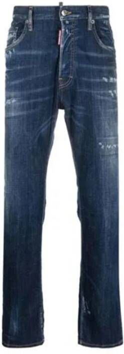 Dsquared2 642 Denim Regolare Slim-fit Jeans voor Heren Blauw Heren