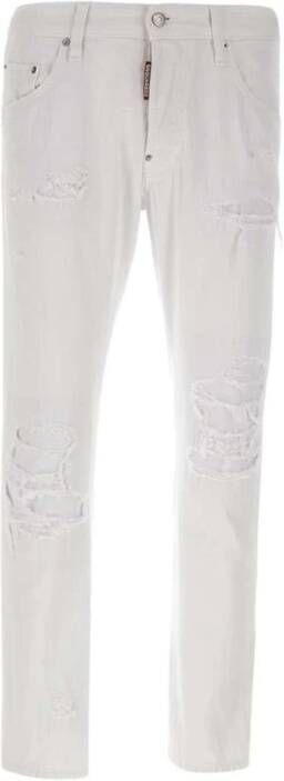 Dsquared2 Jeans White Wit Heren