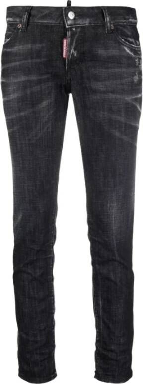 Dsquared2 Skinny Jeans Zwart Dames