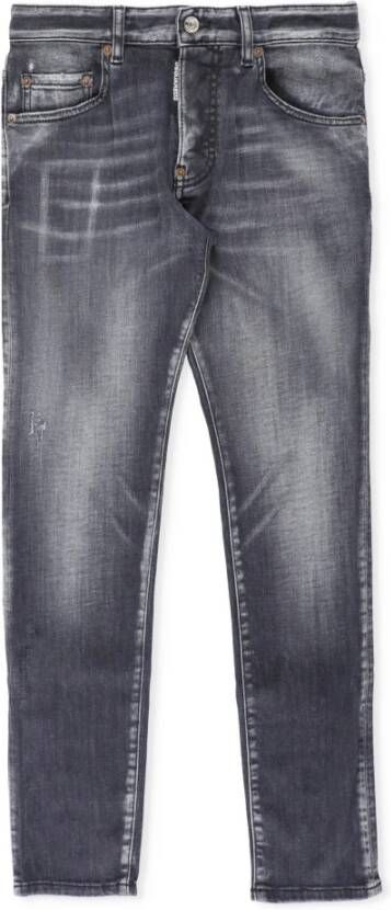 DSQUARED2 KIDS Jeans met stonewashed-effect Zwart - Foto 2