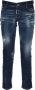 Dsquared2 Jennifer Cropped 0 Slim-fit Jeans Blauw Dames - Thumbnail 1