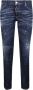 Dsquared2 Jennifer Jeans Slim-Fit Denim in 470 Blue Navy Blauw Dames - Thumbnail 1