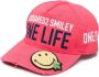 Dsquared2 Geborduurde Smile Baseballpet Pink Unisex - Thumbnail 1