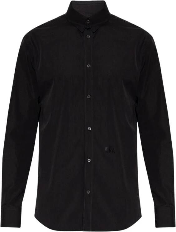 Dsquared2 Regular Fit Zwarte Overhemd Black Heren