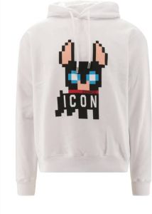 Dsquared2 Katoenen sweatshirt met Ciro-print Wit Heren