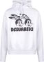 Dsquared2 Katoenen sweatshirt met frontprint White Heren - Thumbnail 3