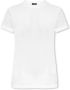 Dsquared2 Katoenen T-shirt met logo White Dames - Thumbnail 1